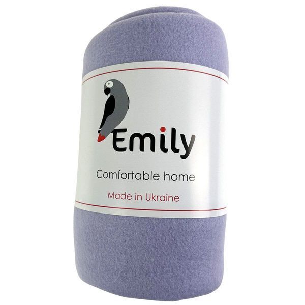 Плед флісовий Levity Emily ліловий 150х200 см 6002 фото Плед флісовий Levity Emily ліловий 150х200 см 6002 фото