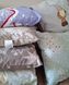 Подушка декоративна SoundSleep Winter Тепло зимових снів бязь 45х45 см блакитна (2800004904711) 8549 фото 3
