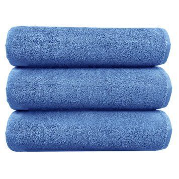 Рушник махровий SoundSleep Delicat з петелькою 500г 70х140 см темно-блакитний (2800004596749) 6887 фото