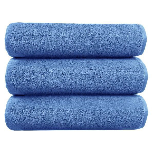 Рушник махровий SoundSleep Delicat з петелькою 500г 70х140 см темно-блакитний (2800004596749) 6887 фото Рушник махровий SoundSleep Delicat з петелькою 500г 70х140 см темно-блакитний (2800004596749) 6887 фото