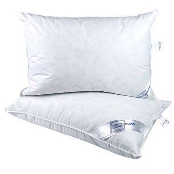 Подушка 30% пуху SoundSleep Love біла 50х70 см 65 фото