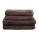 Рушник SoundSleep Tender махровий 50х90 см 550г шоколадний (2800004633239) 6924 фото 2