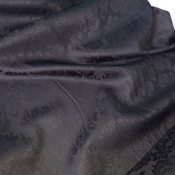 Постільна білизна BLACK DAMASK Жакард MERISET - Сімейний на резинці 550650 фото