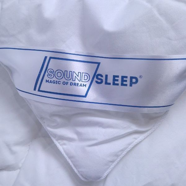 Ковдра SoundSleep Tender демісезонна лебединий пух тик 200х220 см (2800004918695) 8497 фото