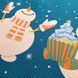 Кухонний рушник SoundSleep Чудеса вафельний 45х60 см 185 г темно-зелений (2800004977739) 8523 фото 9