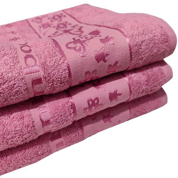Рушник SoundSleep Bamboo махровий 50х90 см 400г рожевий (2800005069990) 8754 фото