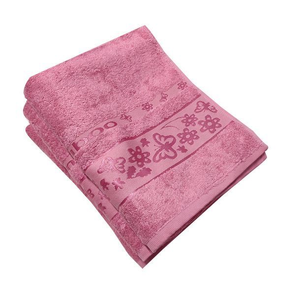 Рушник SoundSleep Bamboo махровий 50х90 см 400г рожевий (2800005069990) 8754 фото