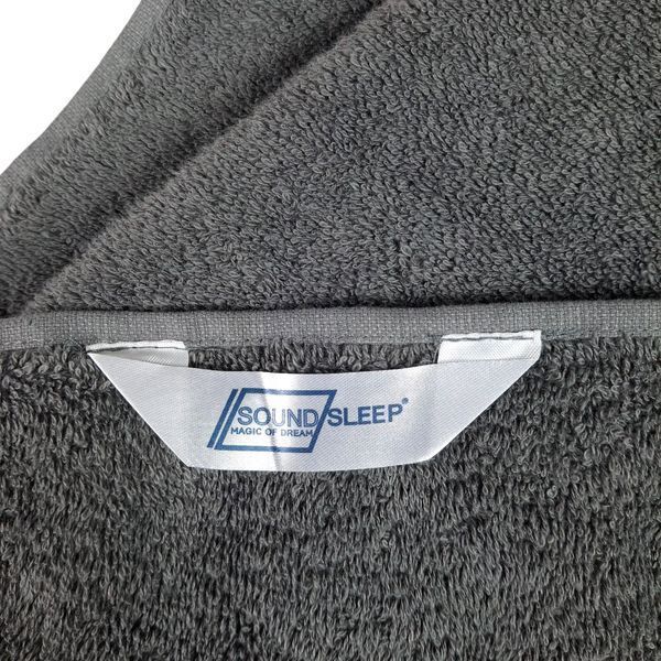 Рушник SoundSleep Inspire махровий 70х140 см 500г темно-сірий (2800004645416) 6956 фото Рушник SoundSleep Inspire махровий 70х140 см 500г темно-сірий (2800004645416) 6956 фото