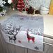 Кухонний рушник SoundSleep Winter Time різдвяний вафельний 45х60 см сірий (2800004667203) 7555 фото 7