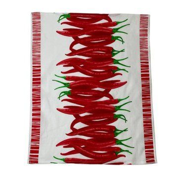 Рушник вафельний кухонний Peppers Emily 45х60 см 5580 фото