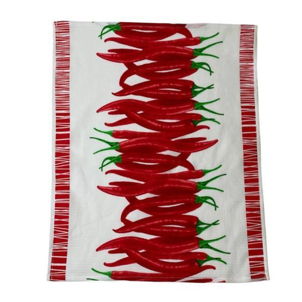 Рушник вафельний кухонний Peppers Emily 45х60 см 5580 фото Рушник вафельний кухонний Peppers Emily 45х60 см 5580 фото