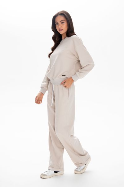 Світшот жіночий коллекція Cotton Fleece, тауп 97416185 фото