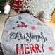 Набір кухонних рушників 2 шт SoundSleep Merry Christmas вафельних 30х50 см і 45х60 см бежевий з сірим (2800004713702) 7753 фото 2