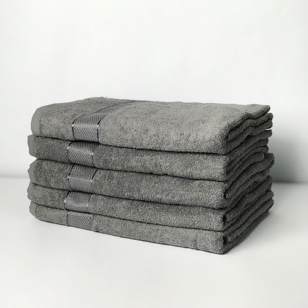 Рушник махровий SoundSleep Rossa 50х90 см сірий (92988491) 2201 фото