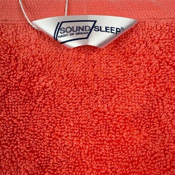 Рушник махровий SoundSleep Delicat з петелькою 500грм 70х140 см персиковий пух (94313291) 6254 фото