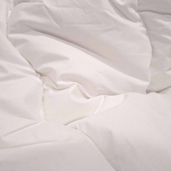 Ковдра SoundSleep Woolen Gold зимова вовняна тик 140х205 см 450г молочна (2800004643573) 6908 фото