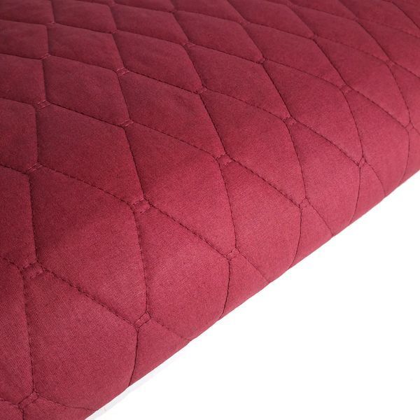Покривало SoundSleep Siera бавовняне ранфорс 160х220 см бургунді (2800004819152) 8446 фото