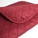 Покривало SoundSleep Siera бавовняне ранфорс 160х220 см бургунді (2800004819152) 8446 фото 5