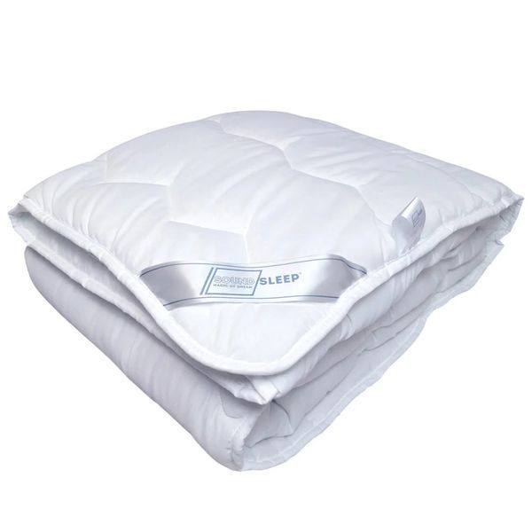 Ковдра SoundSleep Delicate 100% вовна зимова 172х205 см 400г біла (2800004669894) 7528 фото