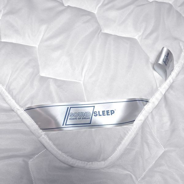 Ковдра SoundSleep Delicate 100% вовна зимова 172х205 см 400г біла (2800004669894) 7528 фото