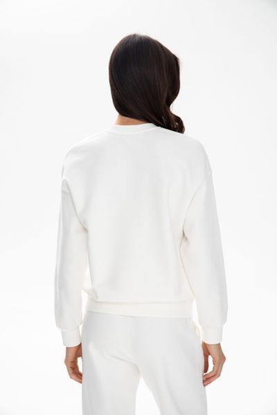 Світшот жіночий коллекція Cotton Fleece, молочний 101016185 фото Світшот жіночий коллекція Cotton Fleece, молочний 101016185 фото