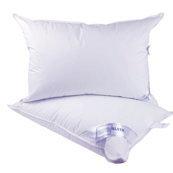 Подушка SoundSleep Elite трикамерна білий пух 50х70 см біла (94152579) 5842 фото Подушка SoundSleep Elite трикамерна білий пух 50х70 см біла (94152579) 5842 фото