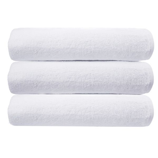 Рушник махровий з петелькою SoundSleep Lenity білий 400г/м2 70х140 см 6250 фото Рушник махровий з петелькою SoundSleep Lenity білий 400г/м2 70х140 см 6250 фото