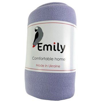 Плед флісовий Levity Emily ліловий 125х150 см 6001 фото