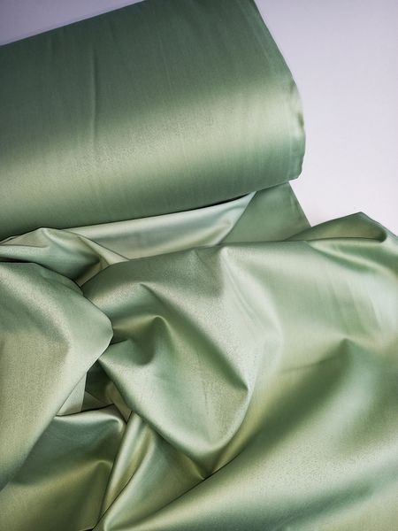 Постільна білизна GREEN FOG Premium Сатин однотон MERISET - Сімейний на резинці 550500 фото